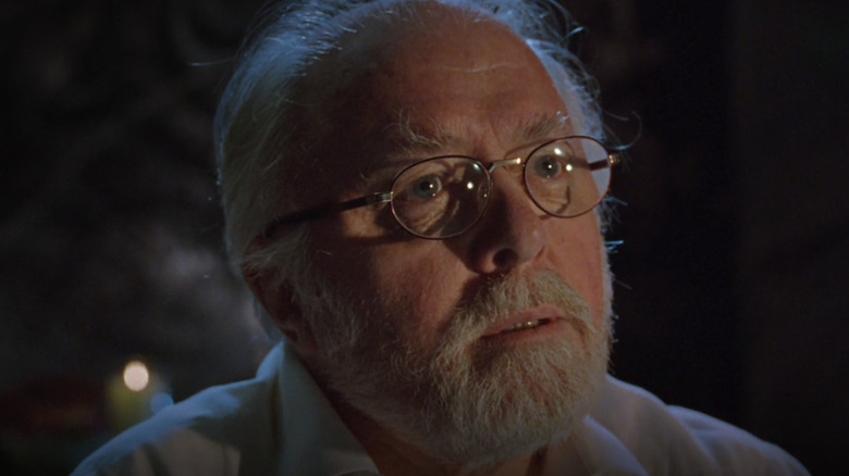 John Hammond staring