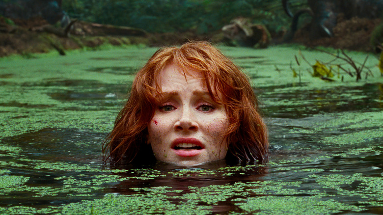 Claire finds herself neck-deep in a swamp