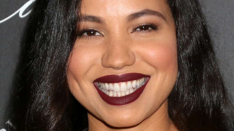 Jurnee Smollett smiling