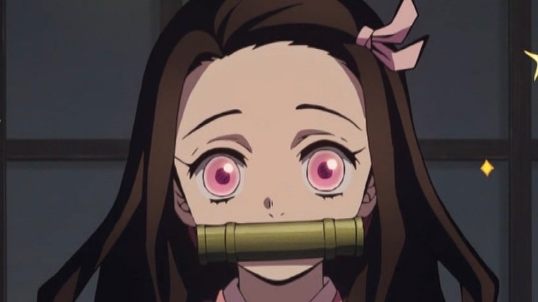 Nezuko staring forward