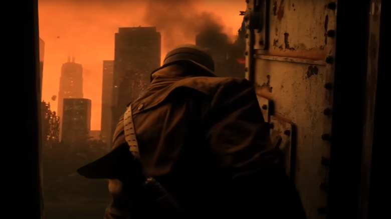 Batman leaves the bunker