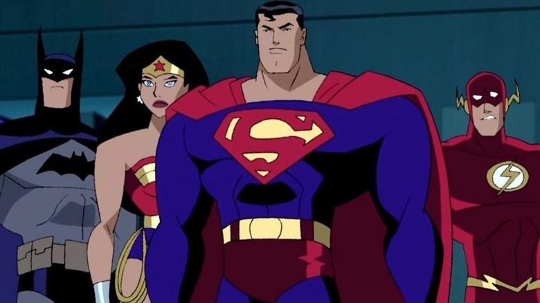 Justice League Unlimited team