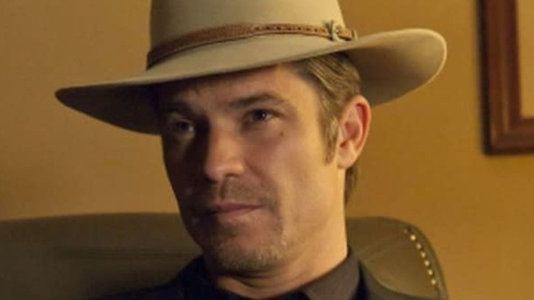 Raylan at work in Justified