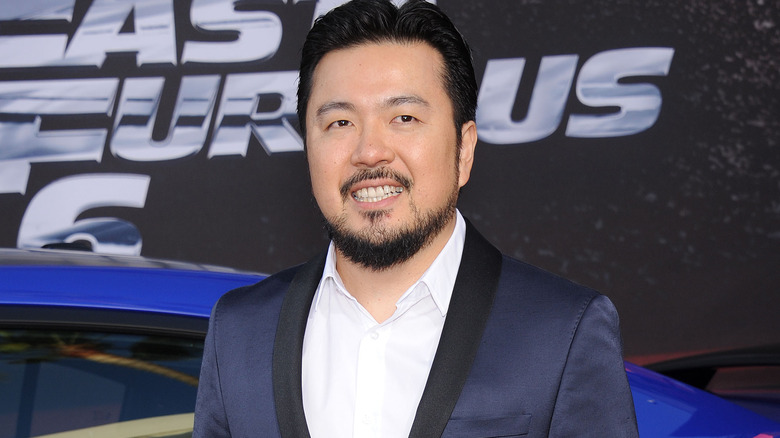 Justin Lin at a premiere 