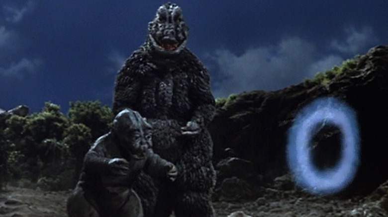 Minilla and Godzilla from Son of Godzilla