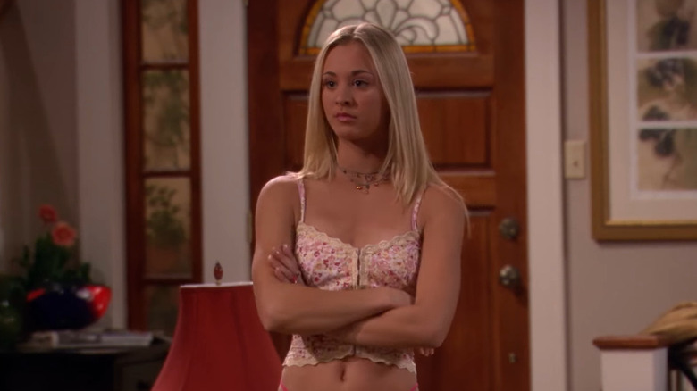 Kaley Cuoco as Bridget Hennessy on 8 Simple Rules 