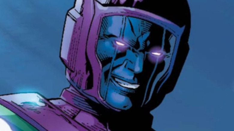 Kang Comic Book Face Evil