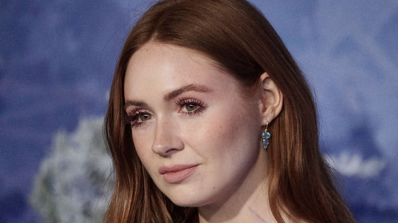 Karen Gillan at the Jumanji premiere