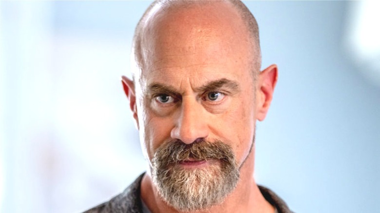 Christopher Meloni looking determined