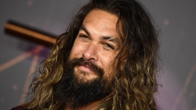 Jason Momoa posing