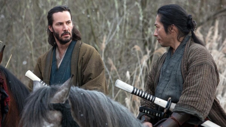 Keanu Reeves and Hiroyuki Sanada in 47 Ronin