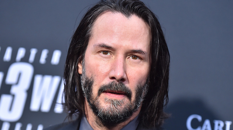 Keanu Reeves at the John Wick 3 premiere