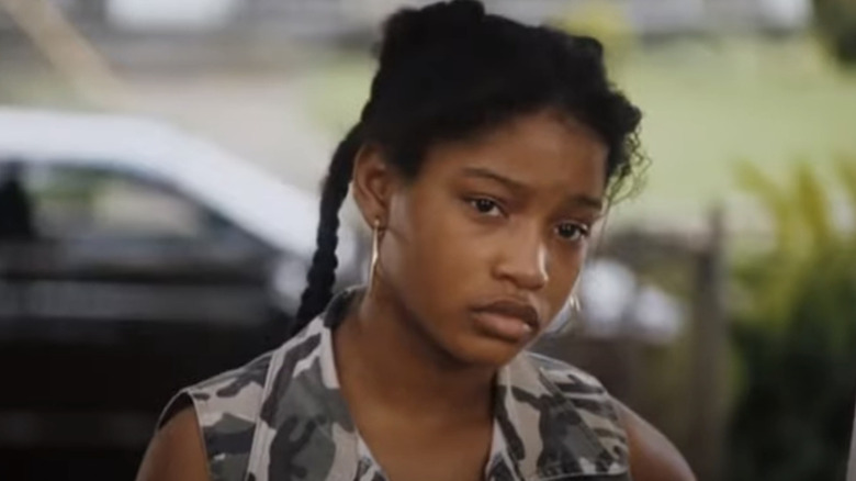 Keke Palmer pouting as Nikki