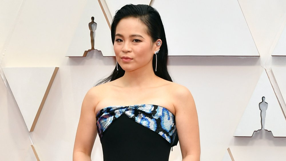 Kelly Marie Tran on the red carpet at the 2020 Oscars