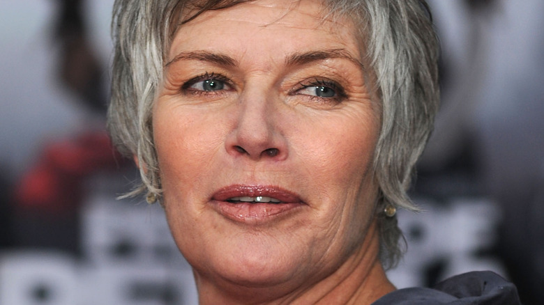 Kelly McGillis looking away from camera 