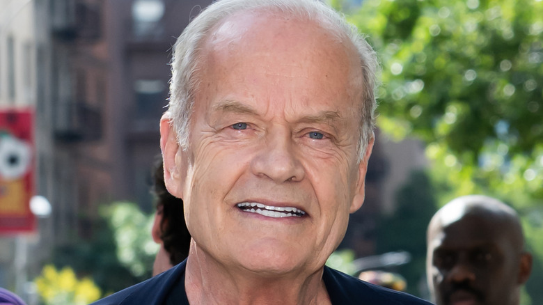 Kelsey Grammer smiling outside the 2026 Tribeca Film Festival
