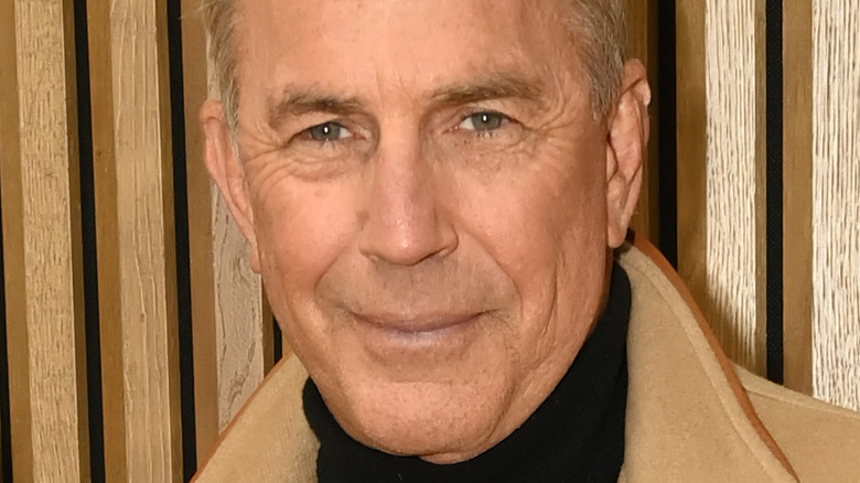 Kevin Costner smiling