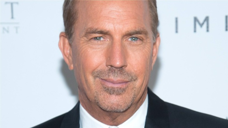 Kevin Costner smiling