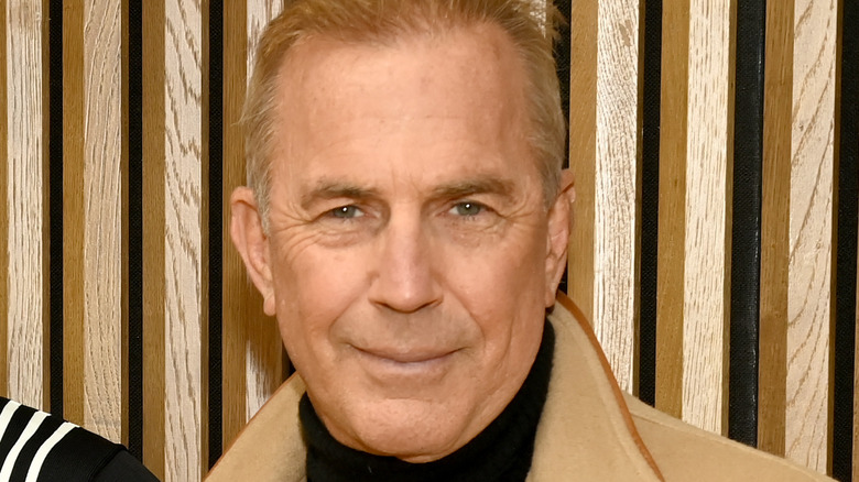 Kevin Costner smiling