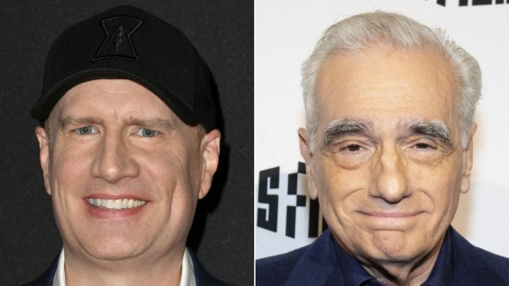 Kevin Feige and Martin Scorsese