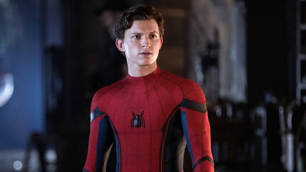 Spider-Man without his mask