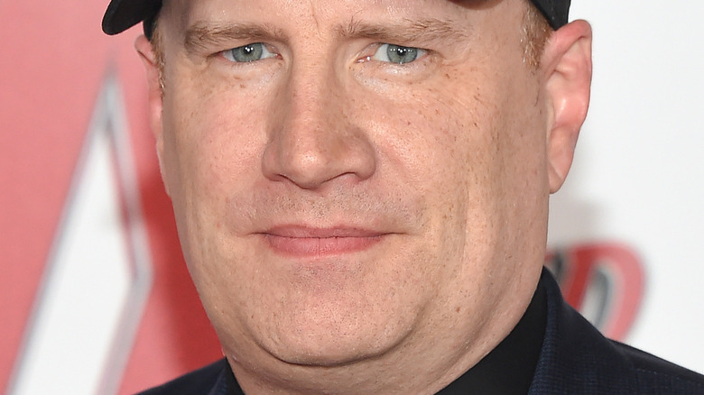 Kevin Feige in hat