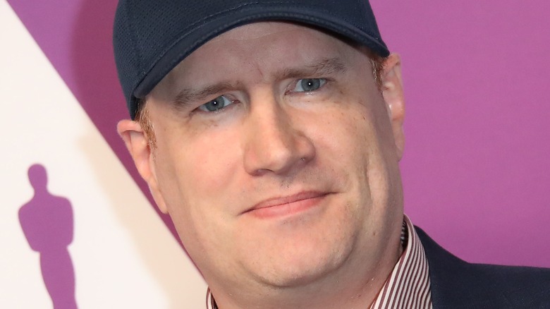 Kevin Feige smirking