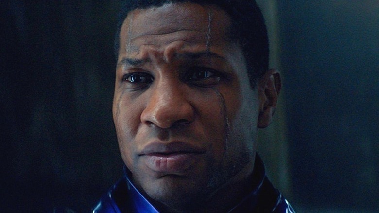 Kang looking serious in Ant-Man and the Wasp: Quantumania