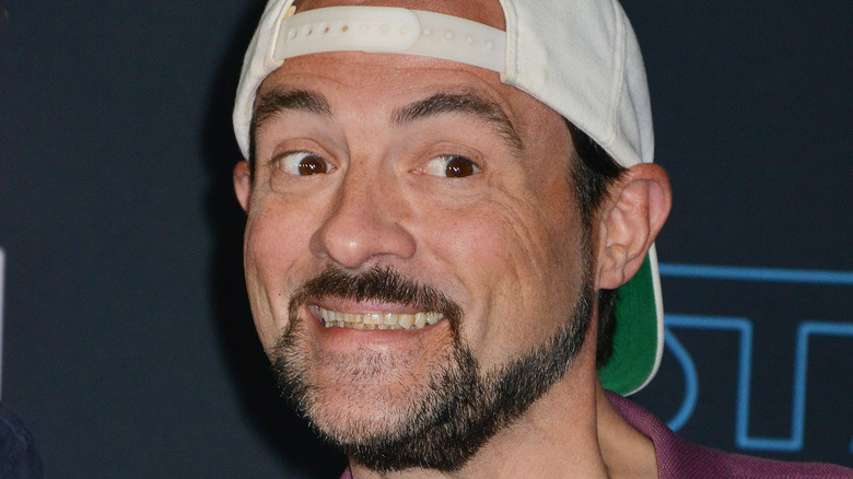 Kevin Smith grinning