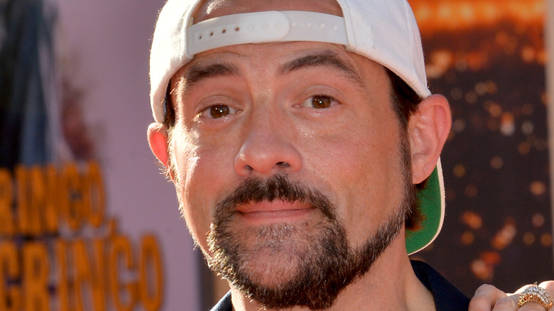 Kevin Smith at a press event