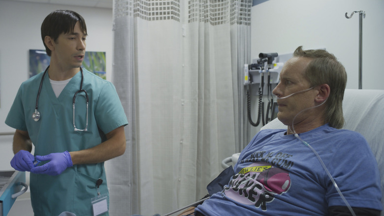 Randal in the hospital