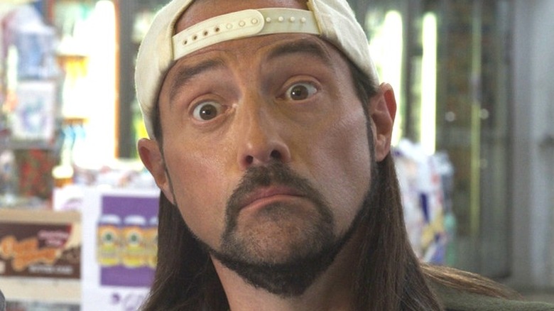 Kevin Smith playing Silent Bob in Clerks III