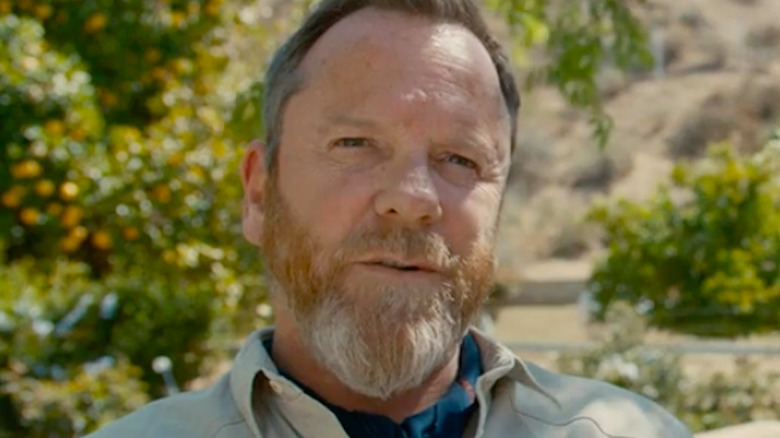 Kiefer Sutherland as Rusty in "The Contractor"