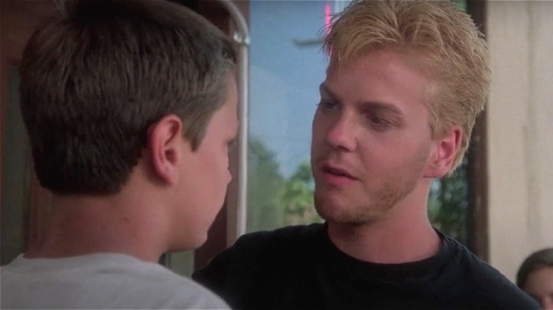 Chris Chambers and Ace Merrill in "Stand by Me" (1986)