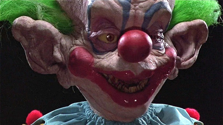 Klown smiling in Killer Klowns from Outer Space