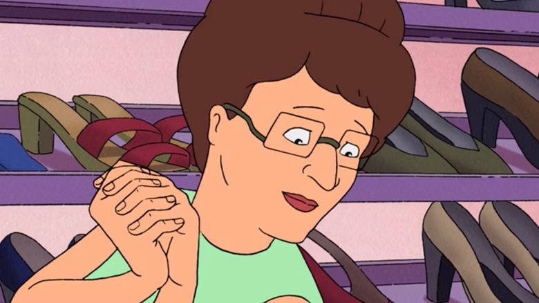 Peggy Hill smiling