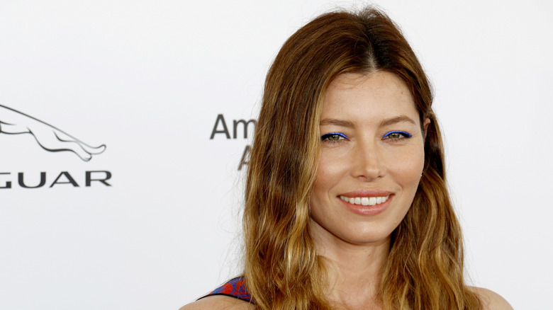jessica Biel smiling