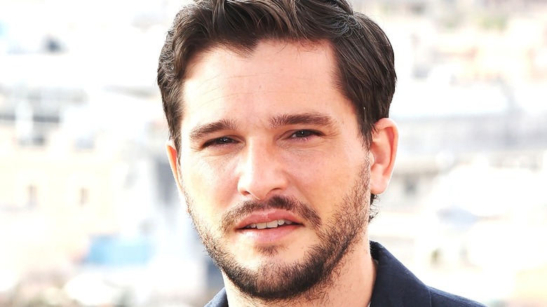 Kit Harington squints