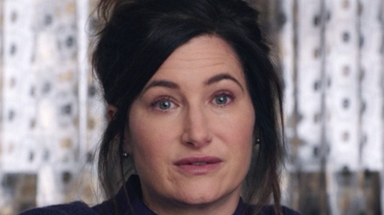 Kathryn Hahn stares