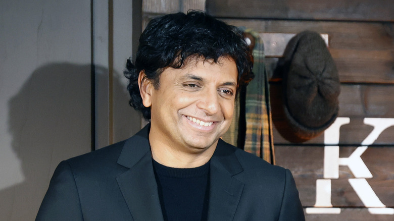 M. Night Shyamalan at the Servant premiere