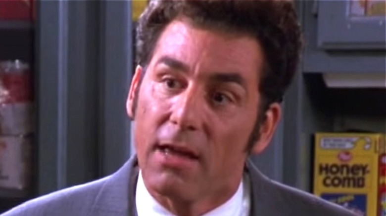 Cosmo Kramer on the set of Seinfeld