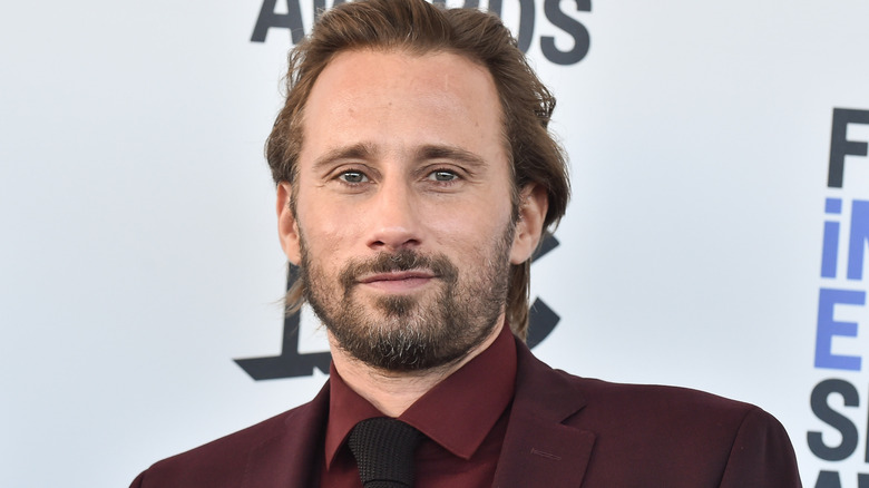 Matthias Schoenaerts with a beard