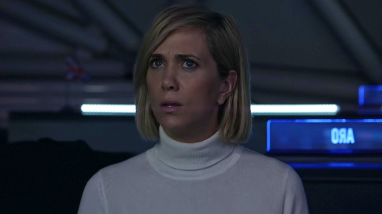 Annie looking concerned in The Martian