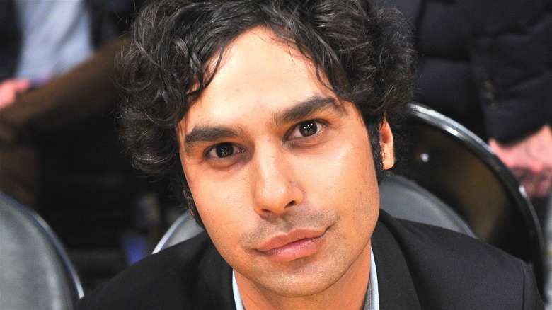 Kunal Nayyar staring into the camera