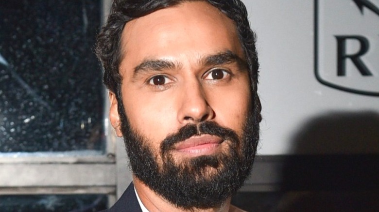 Kunal Nayyar wearing a beard