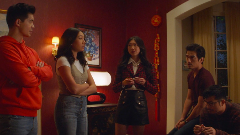 Henry, Nicky, Althea, Dennis, and Ryan talking
