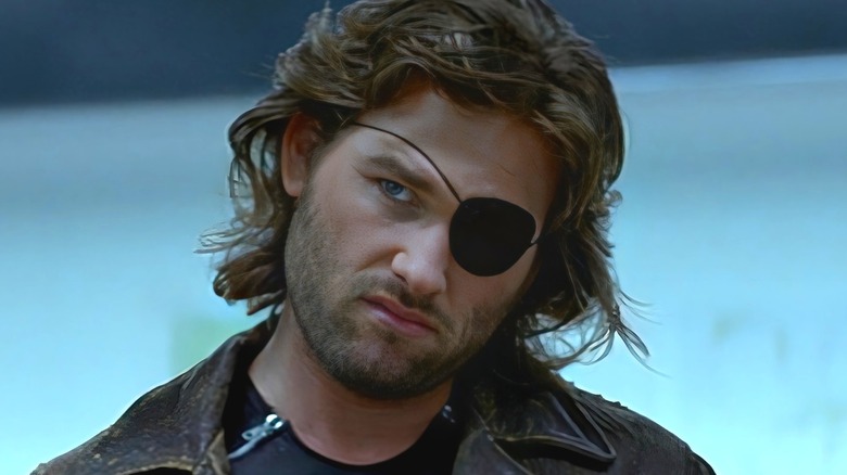 Snake Plissken looking angry