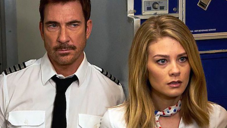 LA to Vegas Kim Matula as Ronnie Messing and Dylan McDermott as Captain Dave Pratman