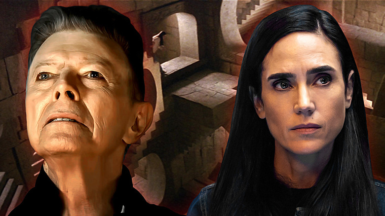 David Bowie and Jennifer Connelly