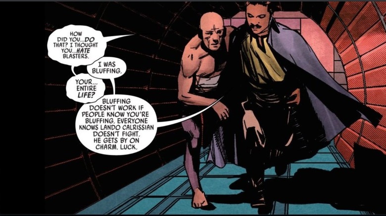 Han and Lobot in the Lando comic series